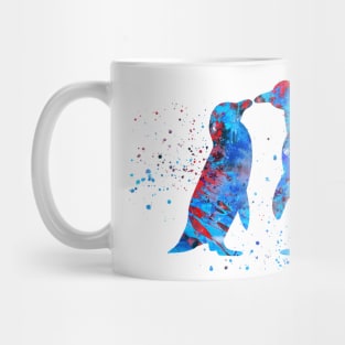 Penguins in love Mug